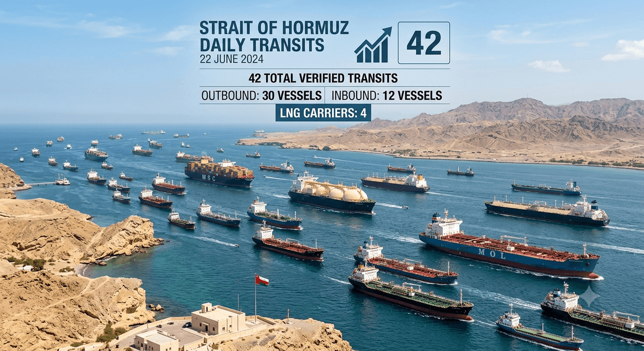 Strait of Hormuz Shipping Activity Hits Four-Month High