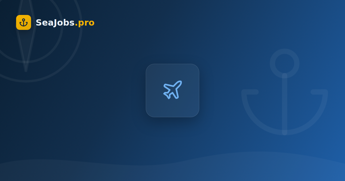Crew change explained: signing on and off, flights and joining agents